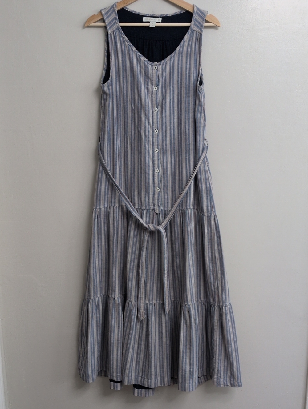 Chelsea & Violet Tiered Tie Waist Maxi Dress